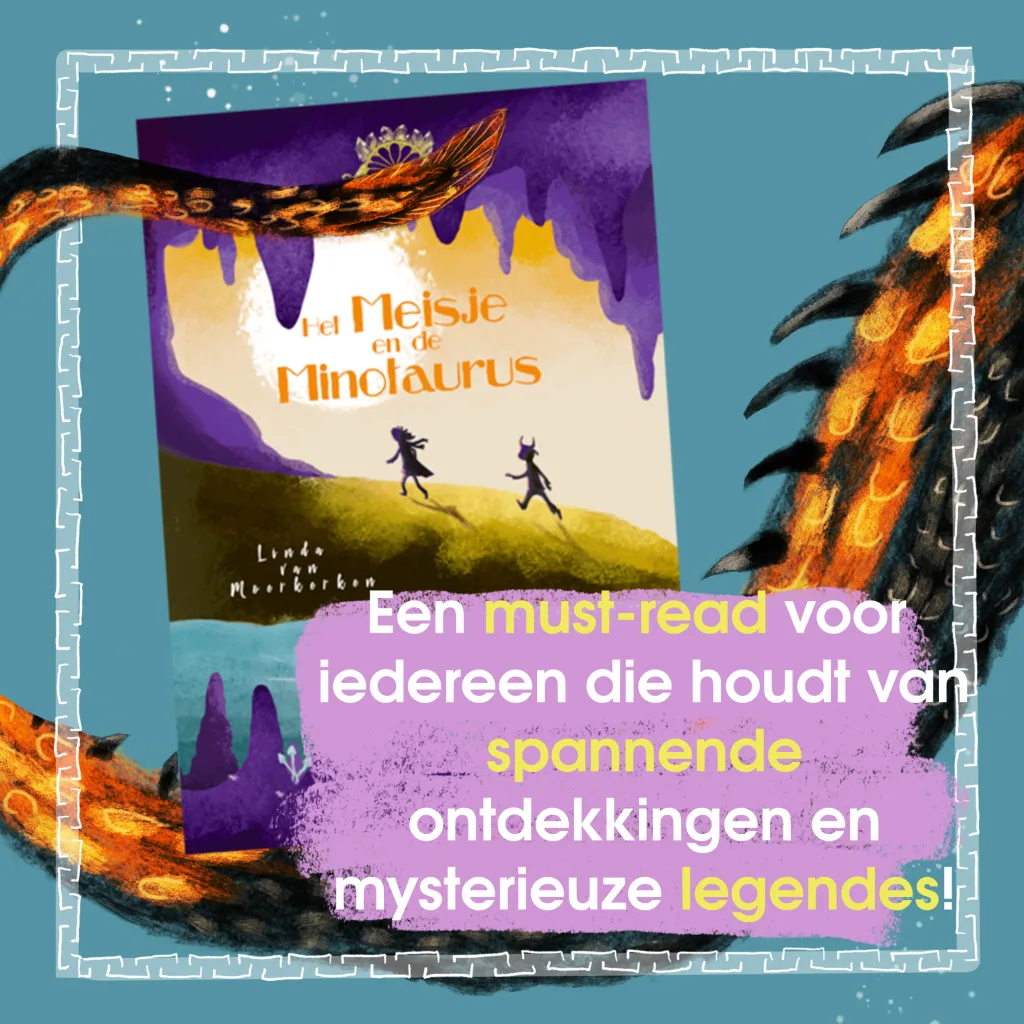 Jeugdboek Het meisje en de Minotaurus